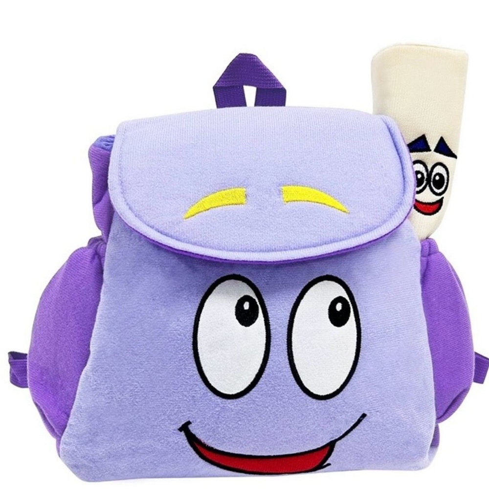 Dora the Explorer backpack and map